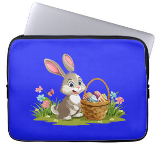 Housse Pour Ordinateur Portable lapin de Pâques