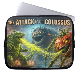 Housse Pour Ordinateur Portable L'attaque du monstre de science-fiction Colossus C
