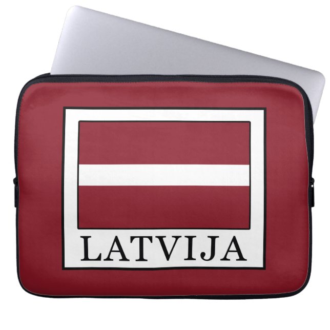 Housse Pour Ordinateur Portable Latvija (Devant)