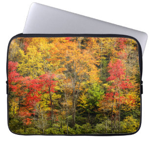 Housse Pour Ordinateur Portable L'automne à Sims Pond en Caroline du Nord, Blue Ri