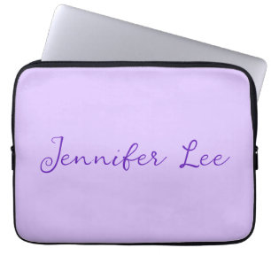Housse Pour Ordinateur Portable Lavande personnalisée