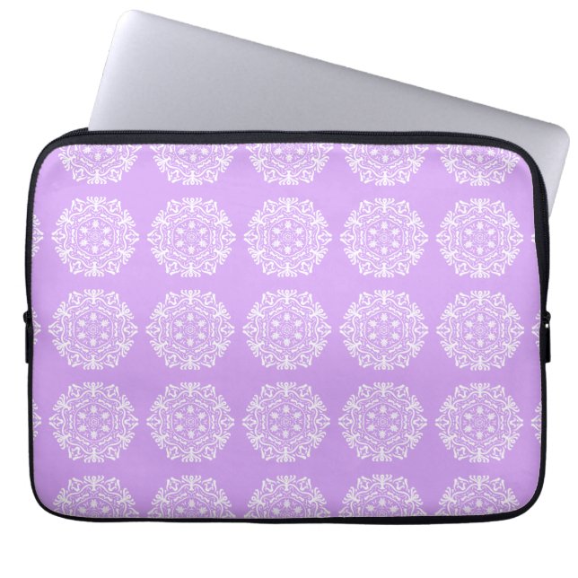 Housse Pour Ordinateur Portable Lavender Mandala (Devant)