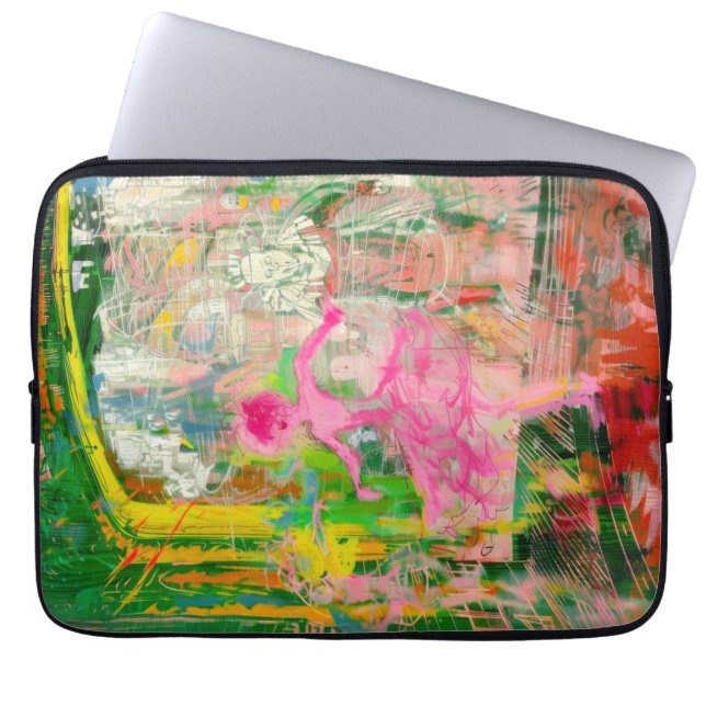 Housse Pour Ordinateur Portable Le Chaos Stalker - Neon Ballet (Devant)
