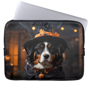 Housse Pour Ordinateur Portable Le chien bernois Spooktacular : Un Howl-o-Ween d'H