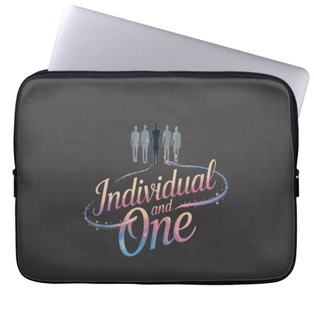 Housse Pour Ordinateur Portable Le collectif individuel (Devant)