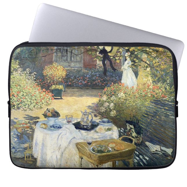 Housse Pour Ordinateur Portable Le déjeuner Claude Monet    (Devant)