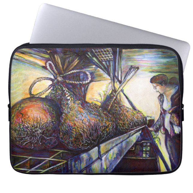 Housse Pour Ordinateur Portable Le destin hurlant de la vie (Devant)