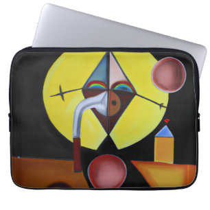 Housse Pour Ordinateur Portable Le docteur de la peste - Peinture à l'huile
