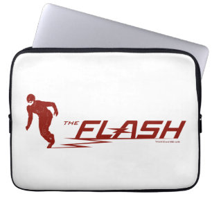 Housse Pour Ordinateur Portable Le Flash Logo du nom du super héros