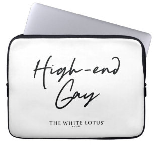 Housse Pour Ordinateur Portable Le Gay Haut De Gamme - Le Lotus Blanc