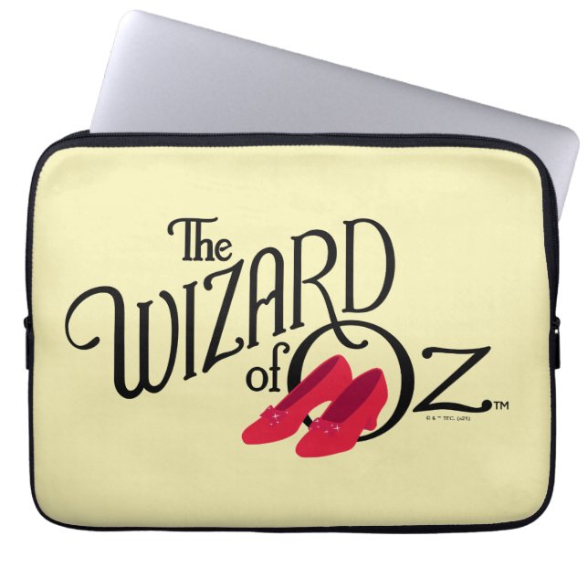 Housse Pour Ordinateur Portable Le Logo Wizard Of Oz™ (Devant)