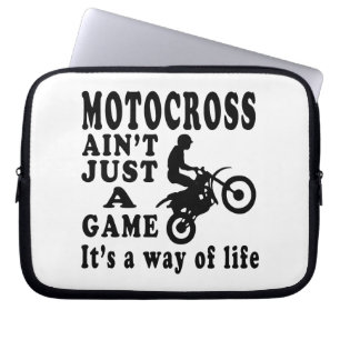 Housse Pour Ordinateur Portable Le motocross n'est pas simplement un jeu que c'est