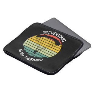 Housse Pour Ordinateur Portable Le parachutisme est ma thérapie