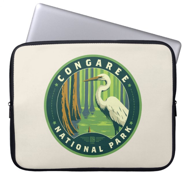 Housse Pour Ordinateur Portable Le Parc national de Congaree (Devant)