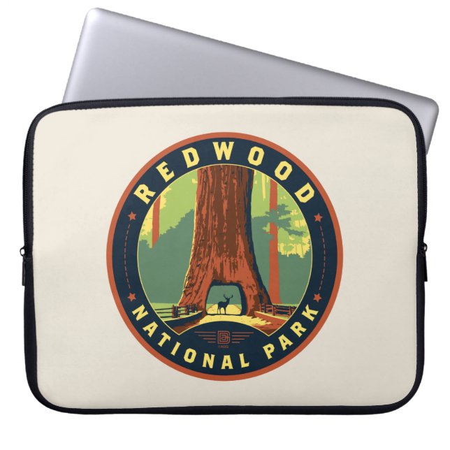 Housse Pour Ordinateur Portable Le parc national de Redwood (Devant)