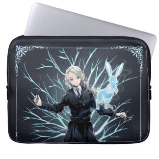 Housse Pour Ordinateur Portable Le Patronus lapin d'Anime Luna Lovegood