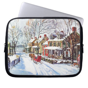 Housse Pour Ordinateur Portable Le pays des merveilles d'hiver