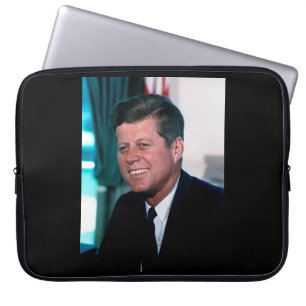 Housse Pour Ordinateur Portable Le président américain John F. Kennedy au bureau o