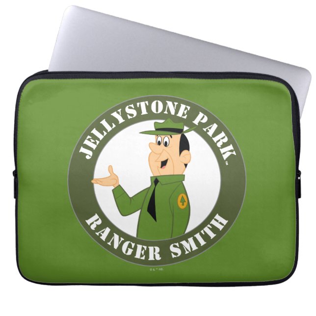 Housse Pour Ordinateur Portable Le Ranger Smith Portrait de Jellystone (Devant)