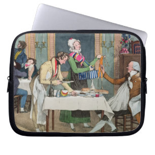 Housse Pour Ordinateur Portable Le Restaurant, pub. par Rodwell et Martin, 1820 (c