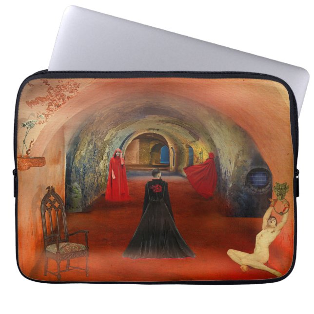 Housse Pour Ordinateur Portable Le sang est la vie (Devant)