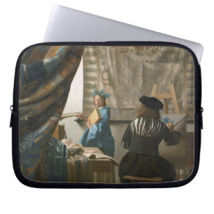 Housse Pour Ordinateur Portable Le studio de l'artiste, c.1665-66 (huile sur la
