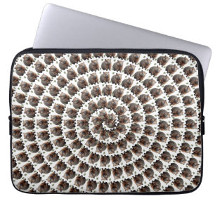 Housse Pour Ordinateur Portable Le tourbillon de Wombat : une spirale de merveille