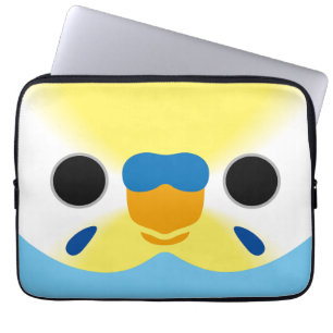 Housse Pour Ordinateur Portable Le visage d'un bouillon mâle pastel arc-en-ciel