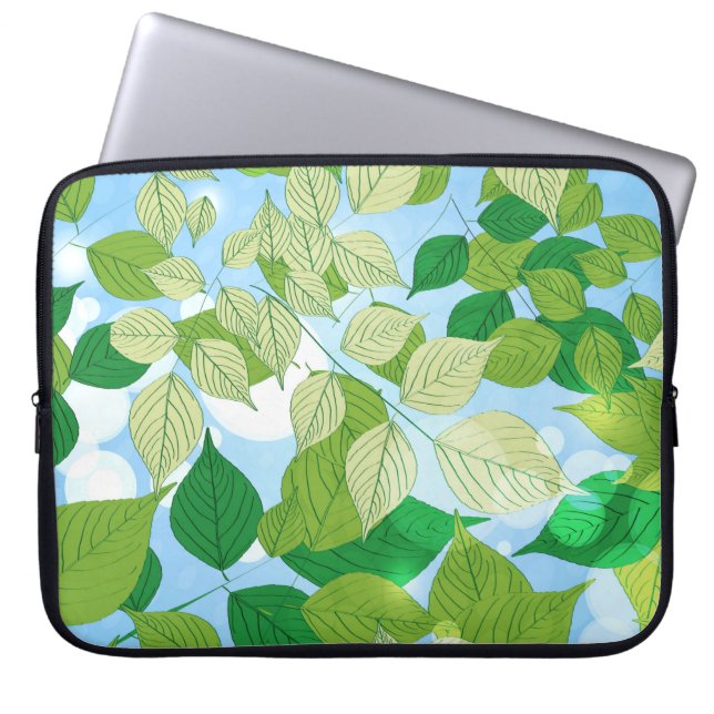 Housse Pour Ordinateur Portable Leaves (Devant)