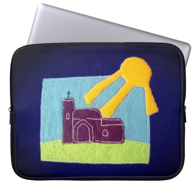Housse Pour Ordinateur Portable L'église (Devant)