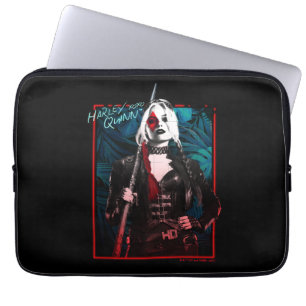 Housse Pour Ordinateur Portable L'équipe du suicide Harley Quinn & Green Ferns