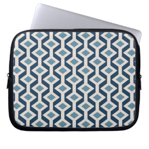 Housse Pour Ordinateur Portable L'ère atomique a inspiré le motif géométrique