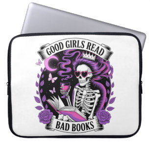 Housse Pour Ordinateur Portable Les Bonnes Filles Lisent Les Mauvais Livres