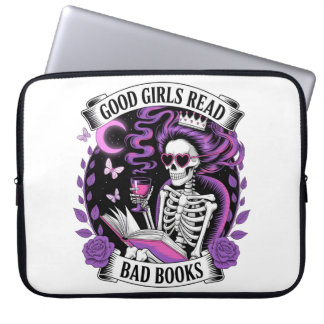 Housse Pour Ordinateur Portable Les Bonnes Filles Lisent Les Mauvais Livres