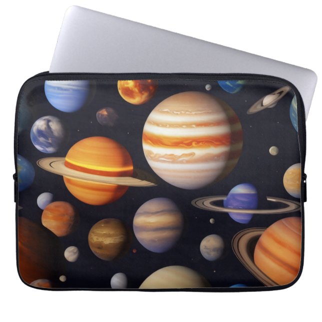 Housse Pour Ordinateur Portable Les Brevets de Planet (Devant)