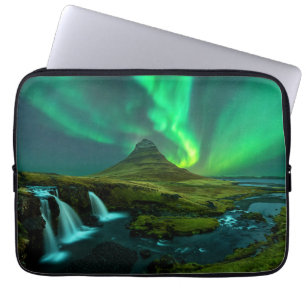 Housse Pour Ordinateur Portable Les cascades Kirkjufellfoss Cascade, Islande