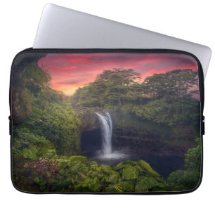 Housse Pour Ordinateur Portable Les cascades Rainbow Falls, Hilo, Hawaii