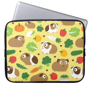 Housse Pour Ordinateur Portable Les Cochons de Guinée et leurs crapets