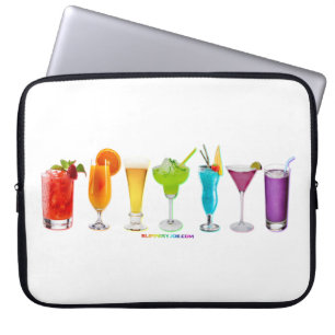 Housse Pour Ordinateur Portable Les cocktails alcoolisés de SlipperyJoe pour la co