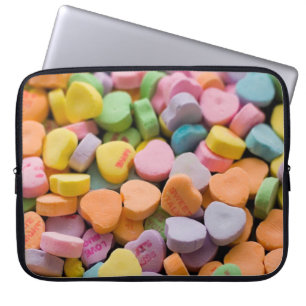 HOUSSE POUR ORDINATEUR PORTABLE LES COEURS DE LA BOUGIE DE VALENTINE