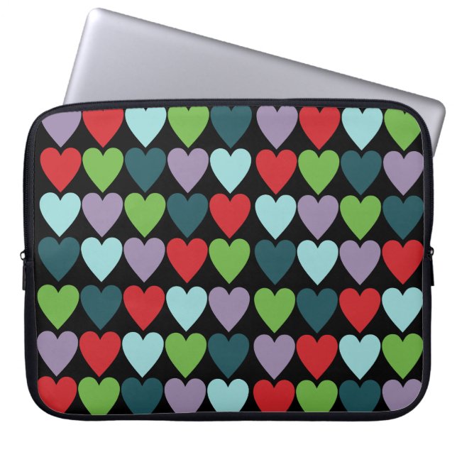 Housse Pour Ordinateur Portable Les coeurs sont pris (Devant)