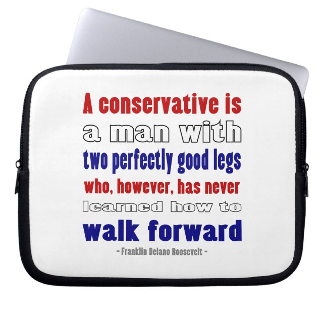 Housse Pour Ordinateur Portable Les conservateurs définis par FDR (Devant)