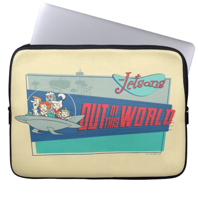 Housse Pour Ordinateur Portable Les Jetsons | Hors de ce monde (Devant)