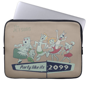 Housse Pour Ordinateur Portable Les Jetsons Party Like It's 2099