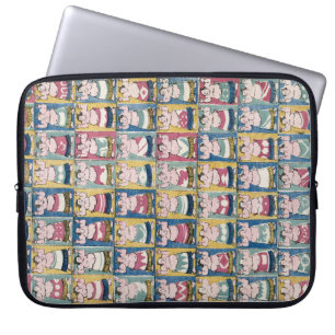 Housse Pour Ordinateur Portable Les lutteurs Sumo d'Utagawa Yoshikazu (1852)