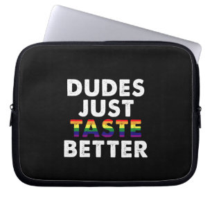 Housse Pour Ordinateur Portable Les mecs ont juste meilleur goût Idée cadeau Fiert