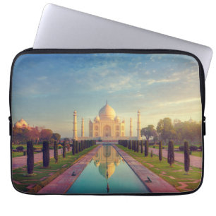 Housse Pour Ordinateur Portable Les monuments Couleurs du Taj Mahal