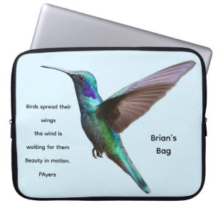 Housse Pour Ordinateur Portable Les oiseaux personnalisés étalent leurs ailes...