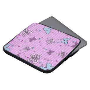 Housse Pour Ordinateur Portable Les papillons sont libres de voler le tamis de bur