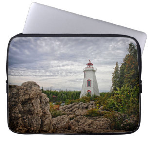 Housse Pour Ordinateur Portable Les phares Big Tub Harbour Tobermory Ontario